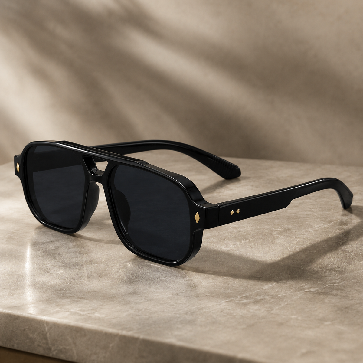 Caspian Double-Bridge Shades
