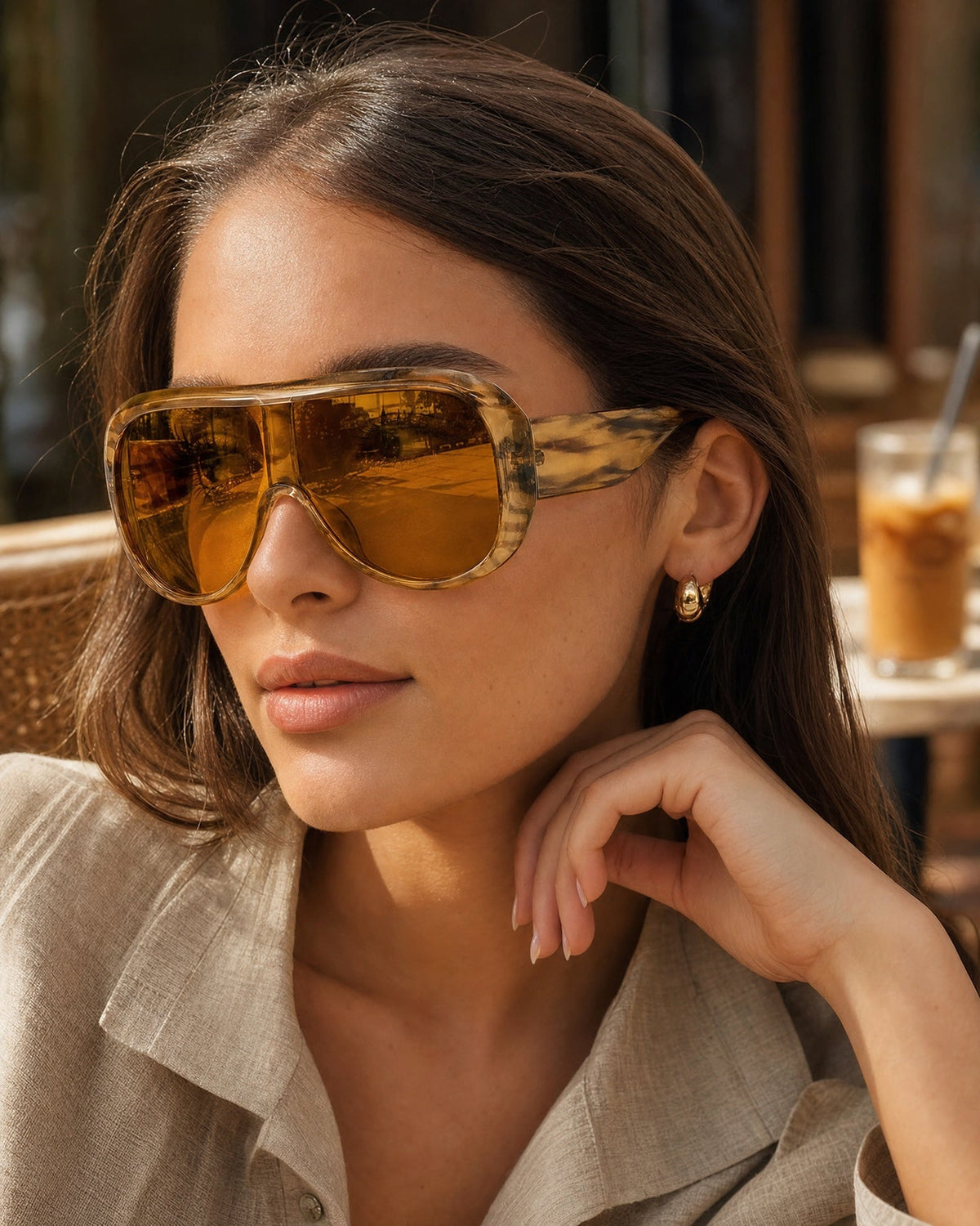 Paloma Aviator Sunglasses
