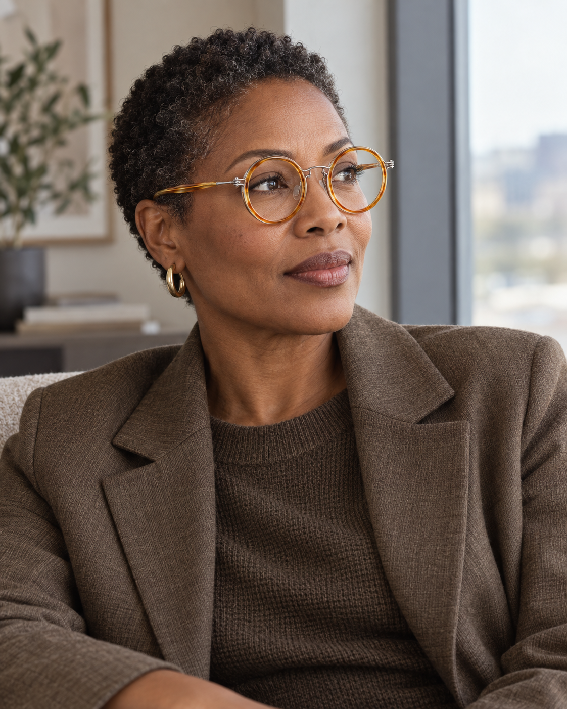 Elian Round Titanium Frames