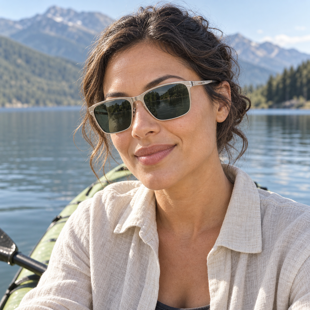 Vareno Polarized Square Sunglasses