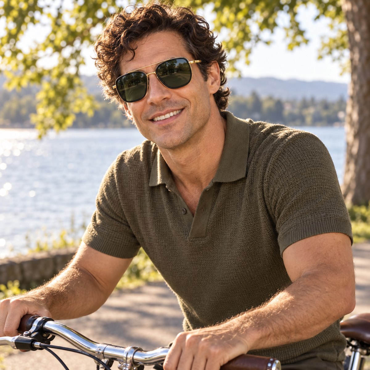 Hudson Polarized Navigator Sunglasses