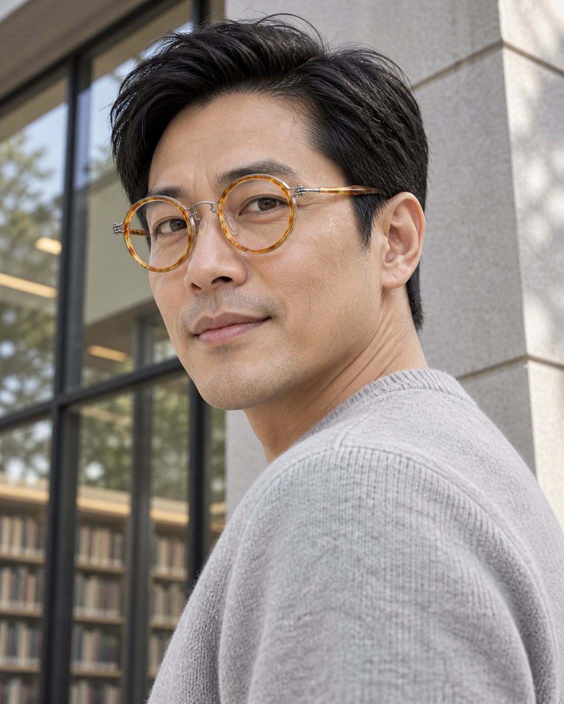 Elian Round Titanium Frames
