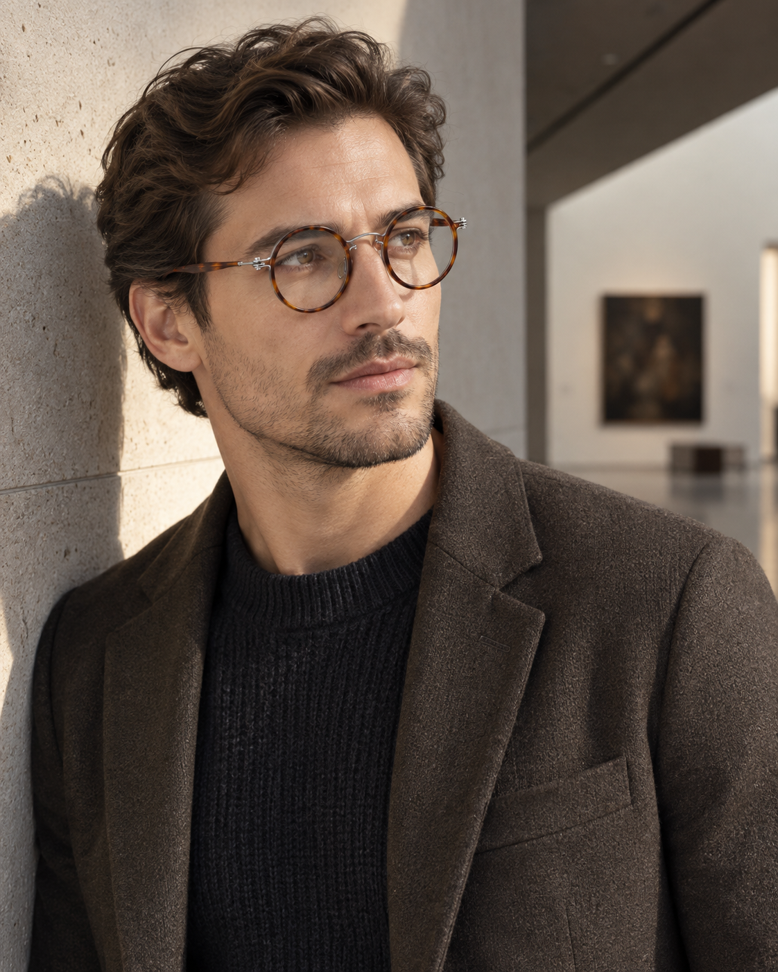 Elian Round Titanium Frames